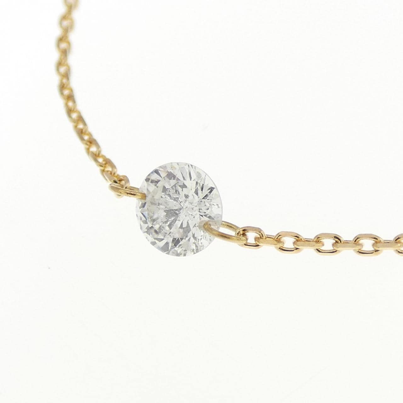 K18YG ダイヤモンド ネックレス 1.00CT