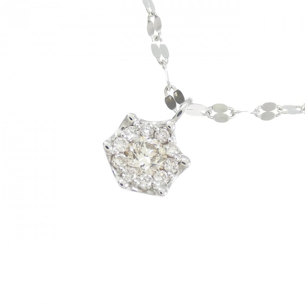 PT900/PT850 ダイヤモンド ネックレス 0.31CT