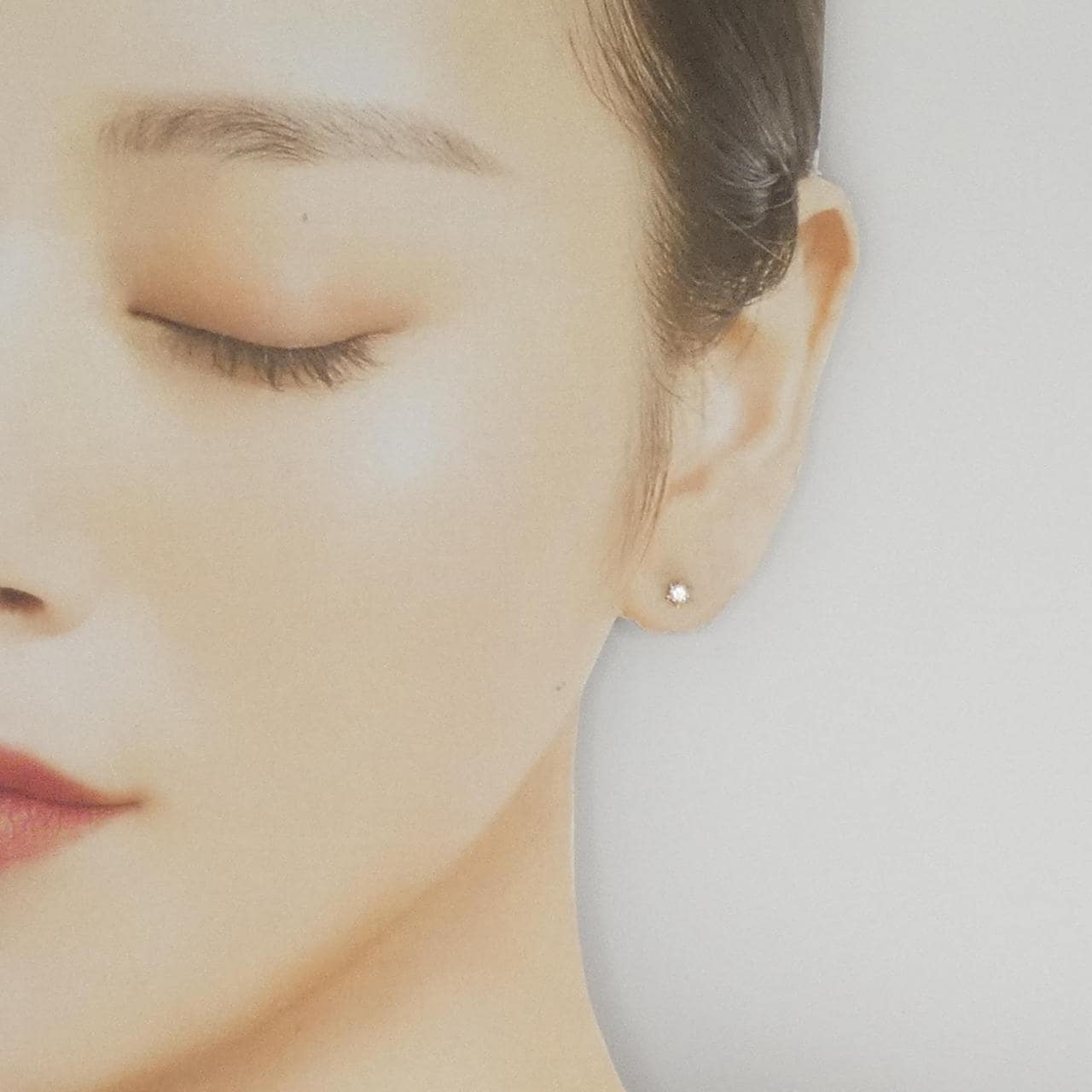 K18YG ダイヤモンド ピアス 0.20CT