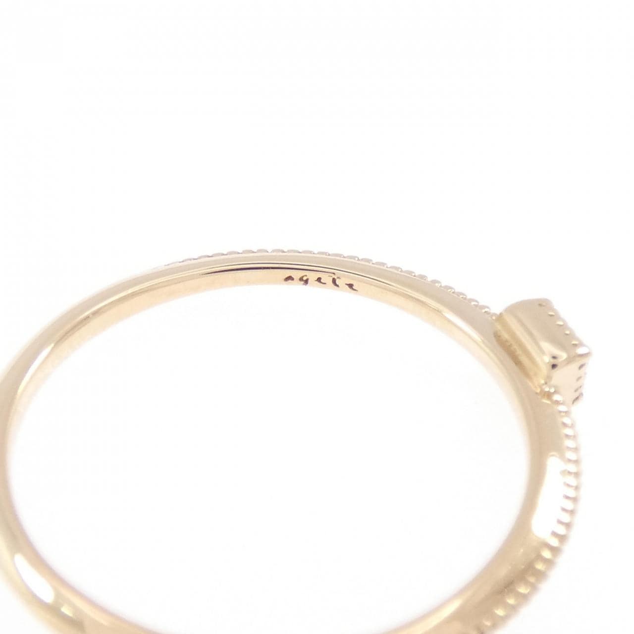 アガット ダイヤモンド リング 0.02CT