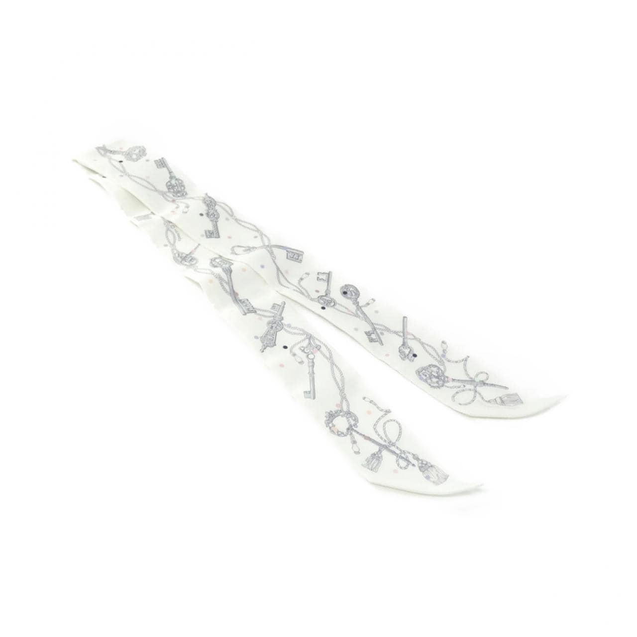 エルメス LES CLES A POIS ツイリー 063871S スカーフ