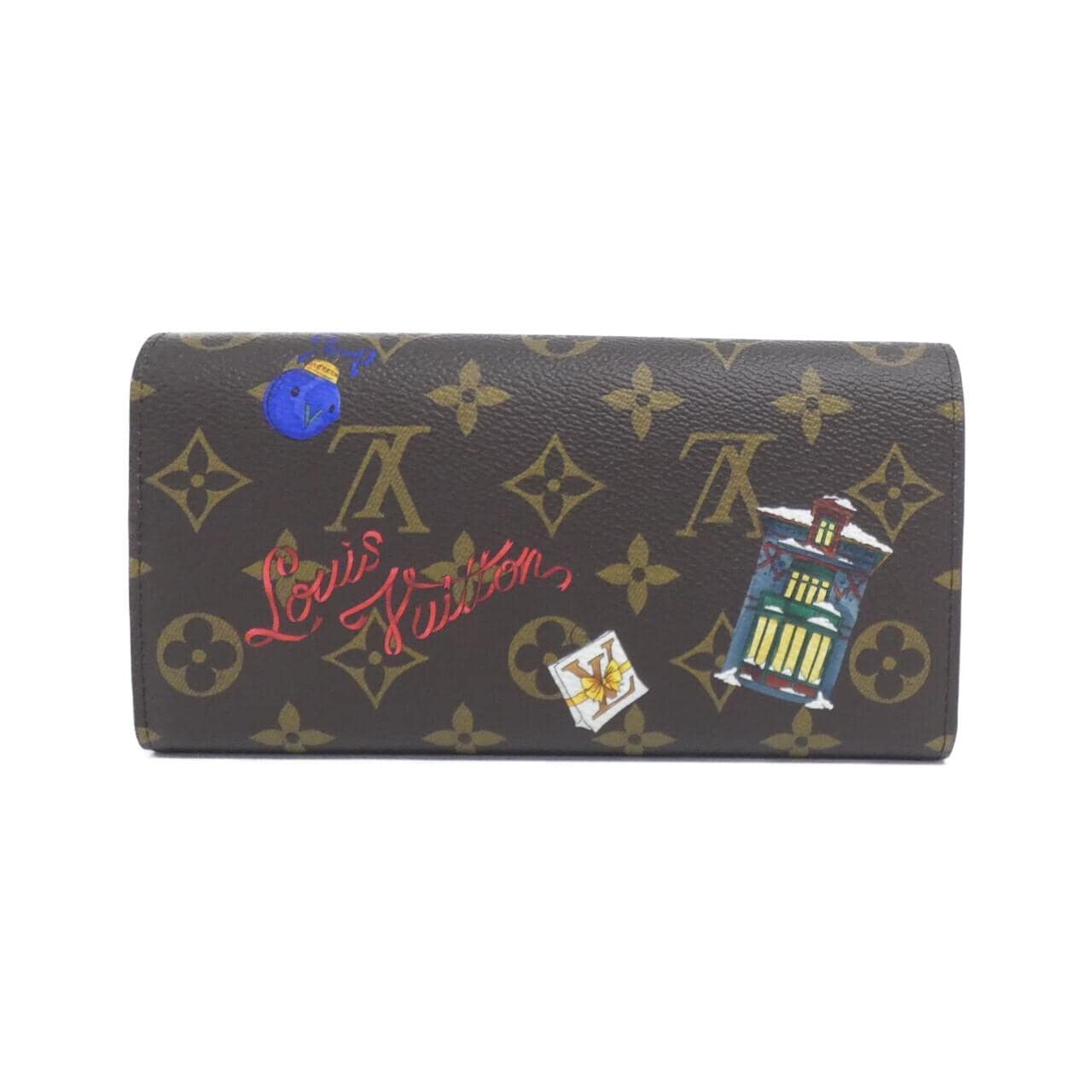 ルイヴィトン モノグラム(ヴィヴィエンヌ ウィンター ホリデー) ポルトフォイユ サラ M15336 財布