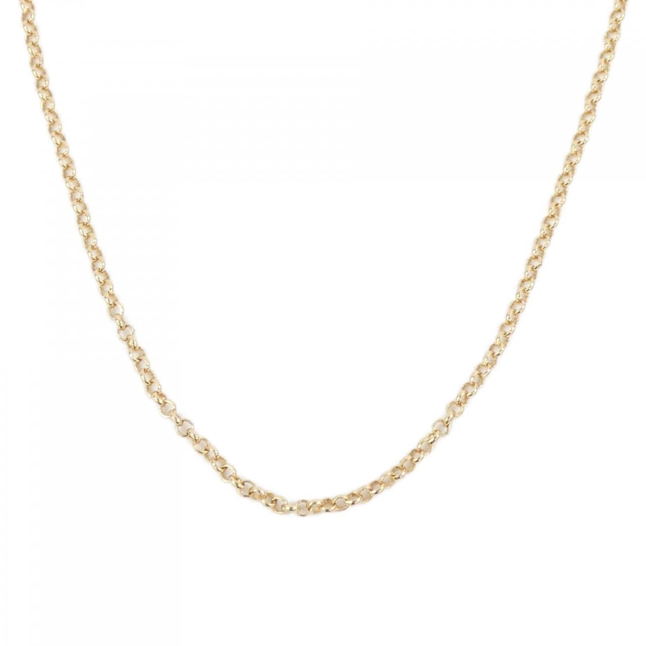 クロムハーツ CHROME HEARTS ROLL CHAIN I20 GLD 205014937GLDI20001 NECKLACE