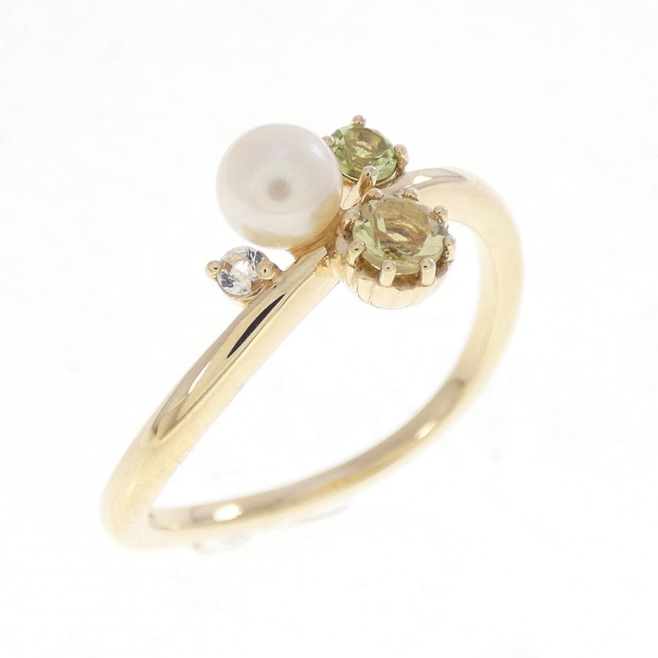 4゜C カラーストーン リング