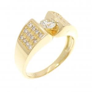 K18YG ダイヤモンド リング 0.291CT
