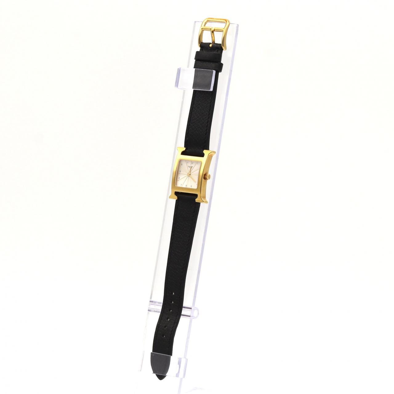 【ノーメンテナンス還元価格】エルメス Hウォッチ GP HH1.201 GP クォーツ