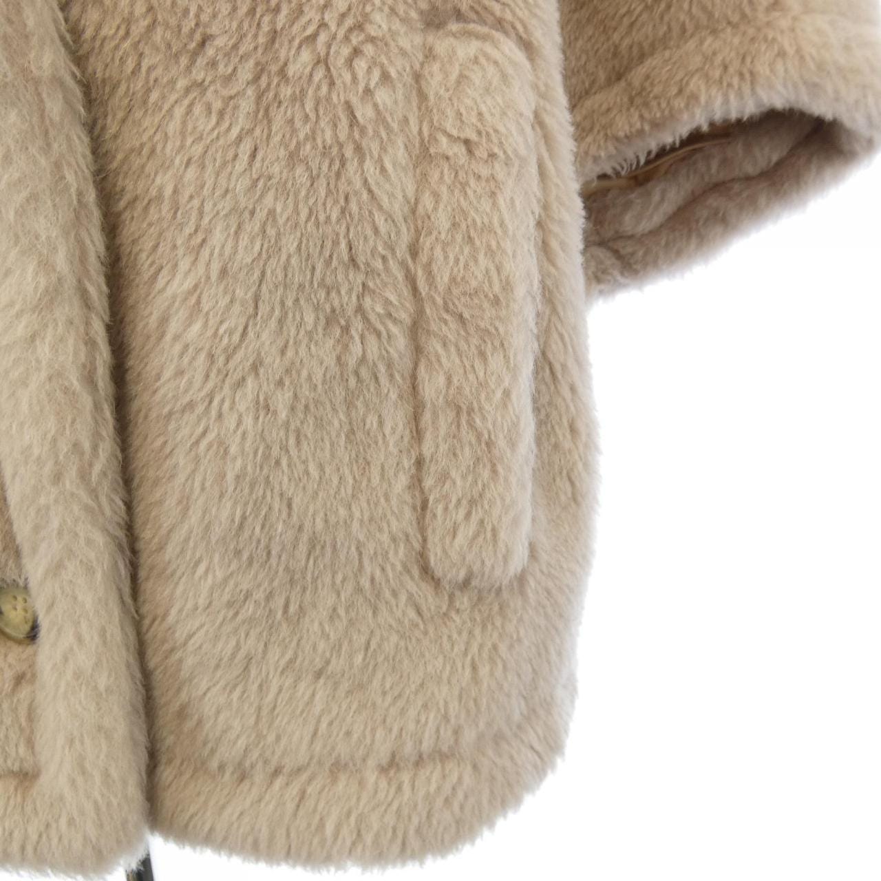 マックスマーラ Max Mara CAMBUSA 473601 テディベア ケープ