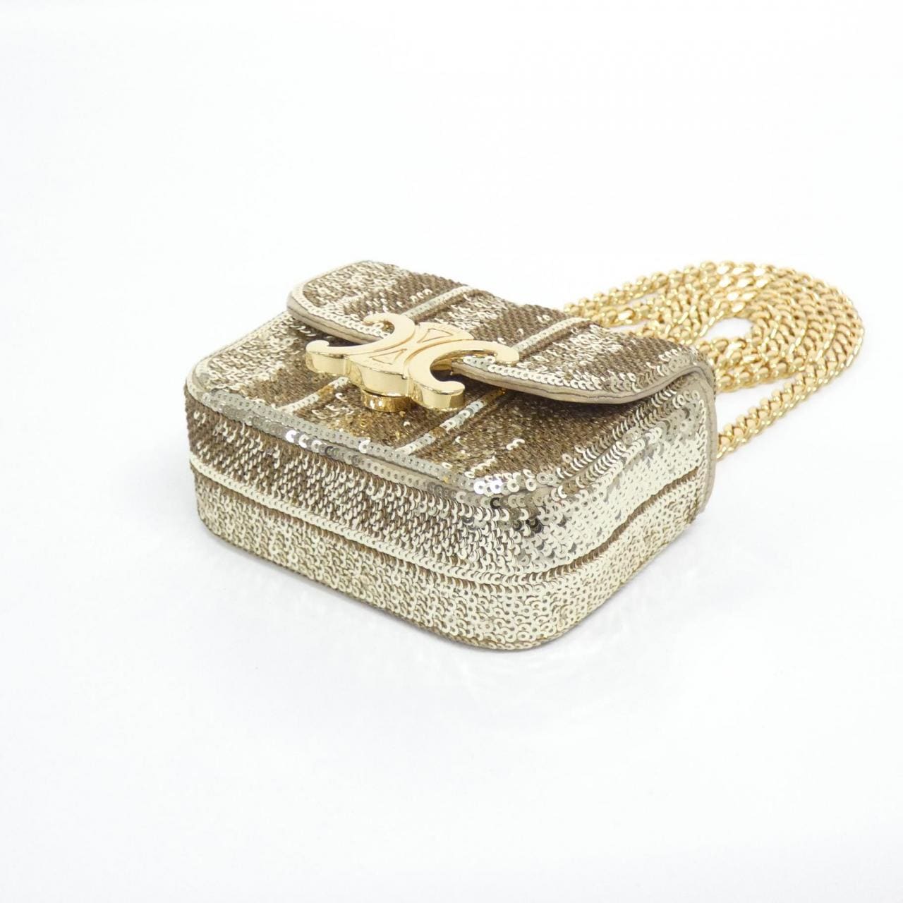 セリーヌ ミニ チェーン クロード 10L842FC4 バッグ