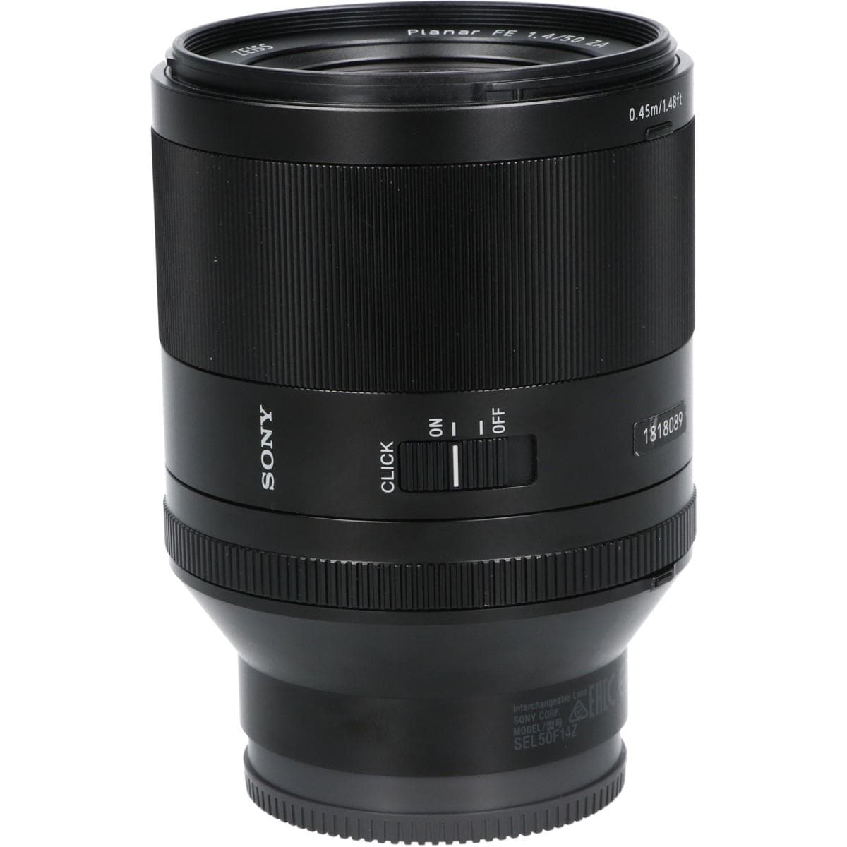 ＦＥ５０ｍｍ　Ｆ１．４ＺＡ（ＳＥＬ５０Ｆ１４Ｚ）