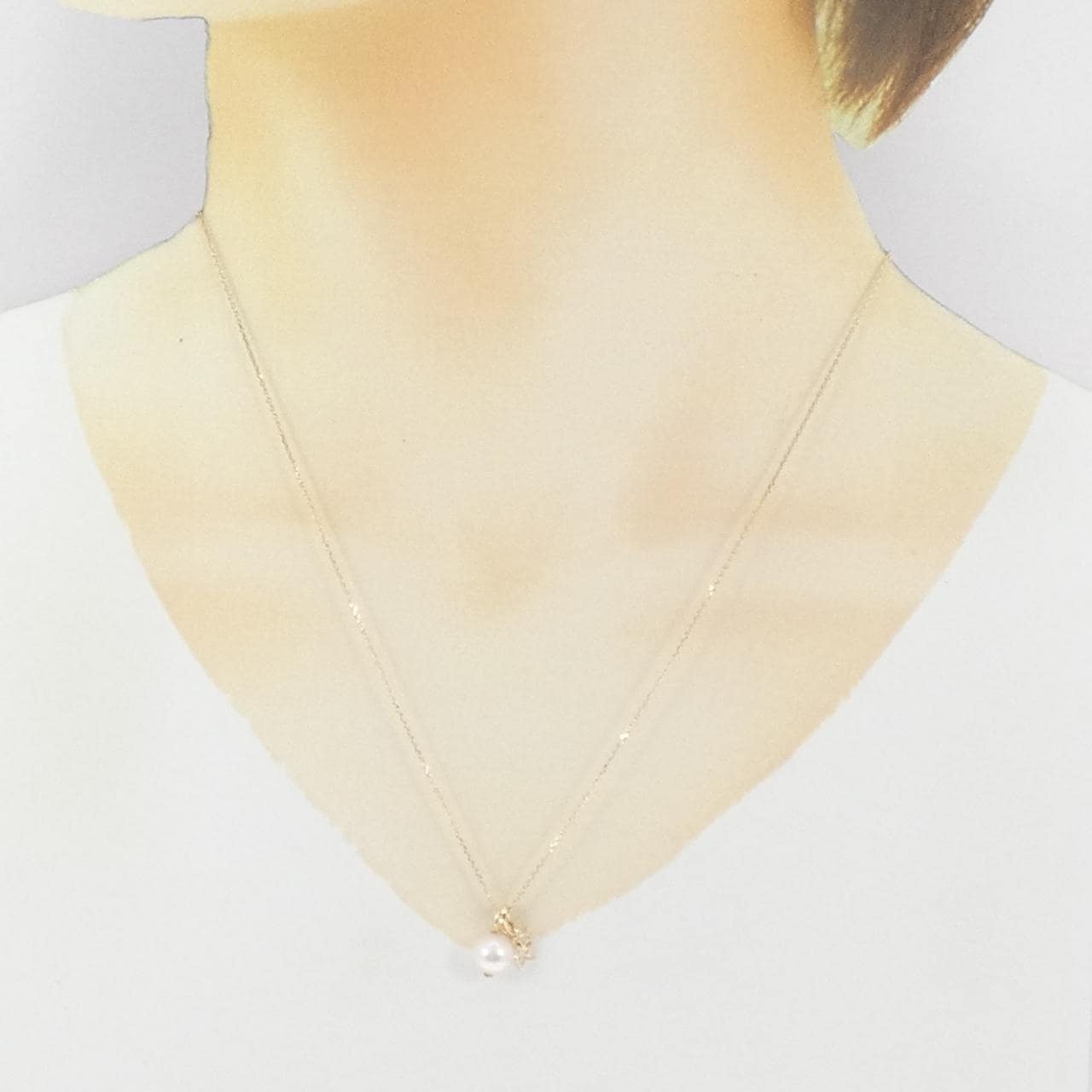 スタージュエリー アコヤパール ネックレス 7.4mm