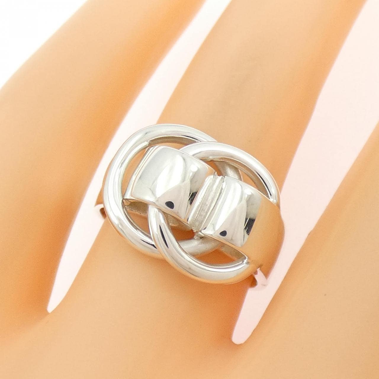 【ヴィンテージ】エルメス ドゥ ザ ノー リング