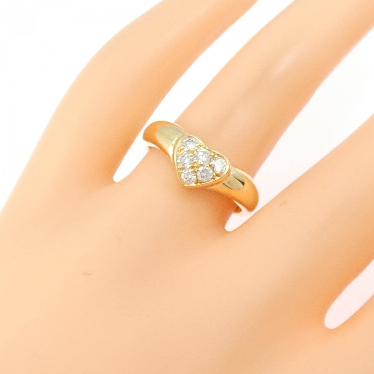 ティファニー パヴェハート リング