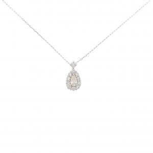 【新品】PT900/PT850 ダイヤモンド ネックレス 0.18CT