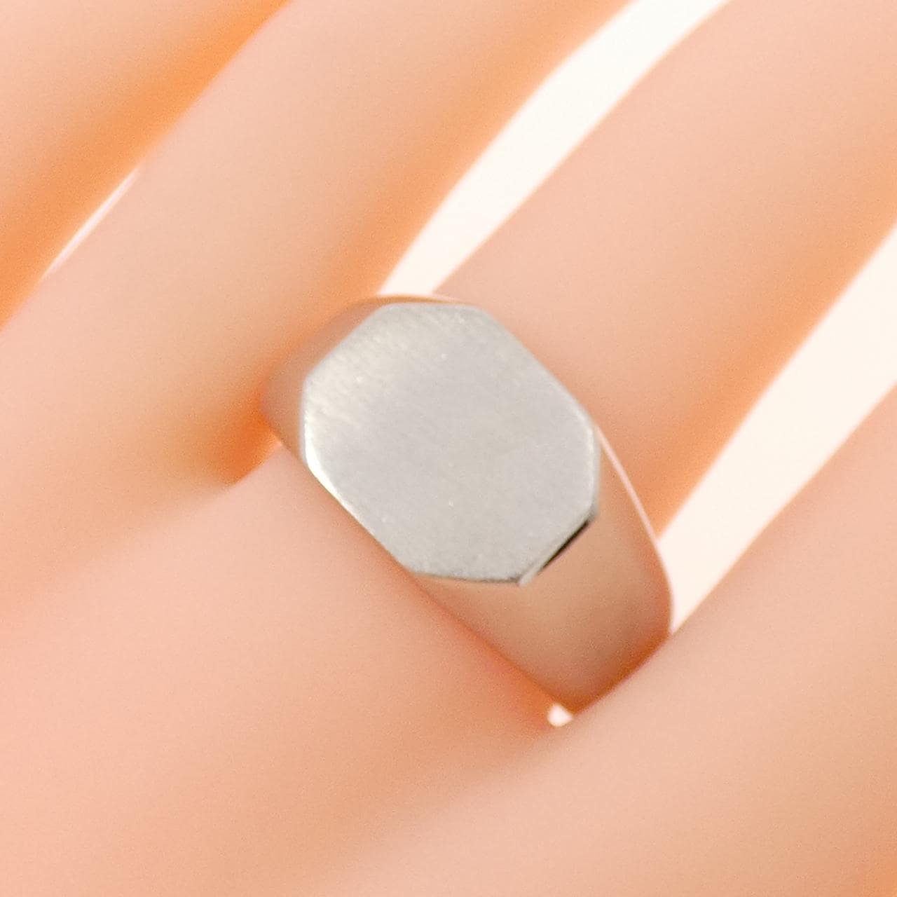 【新品】PT900 印台 リング