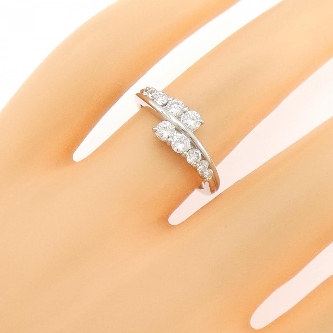 PT900 ダイヤモンド リング 0.51CT