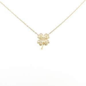 ミキモト クローバー ダイヤモンド ネックレス