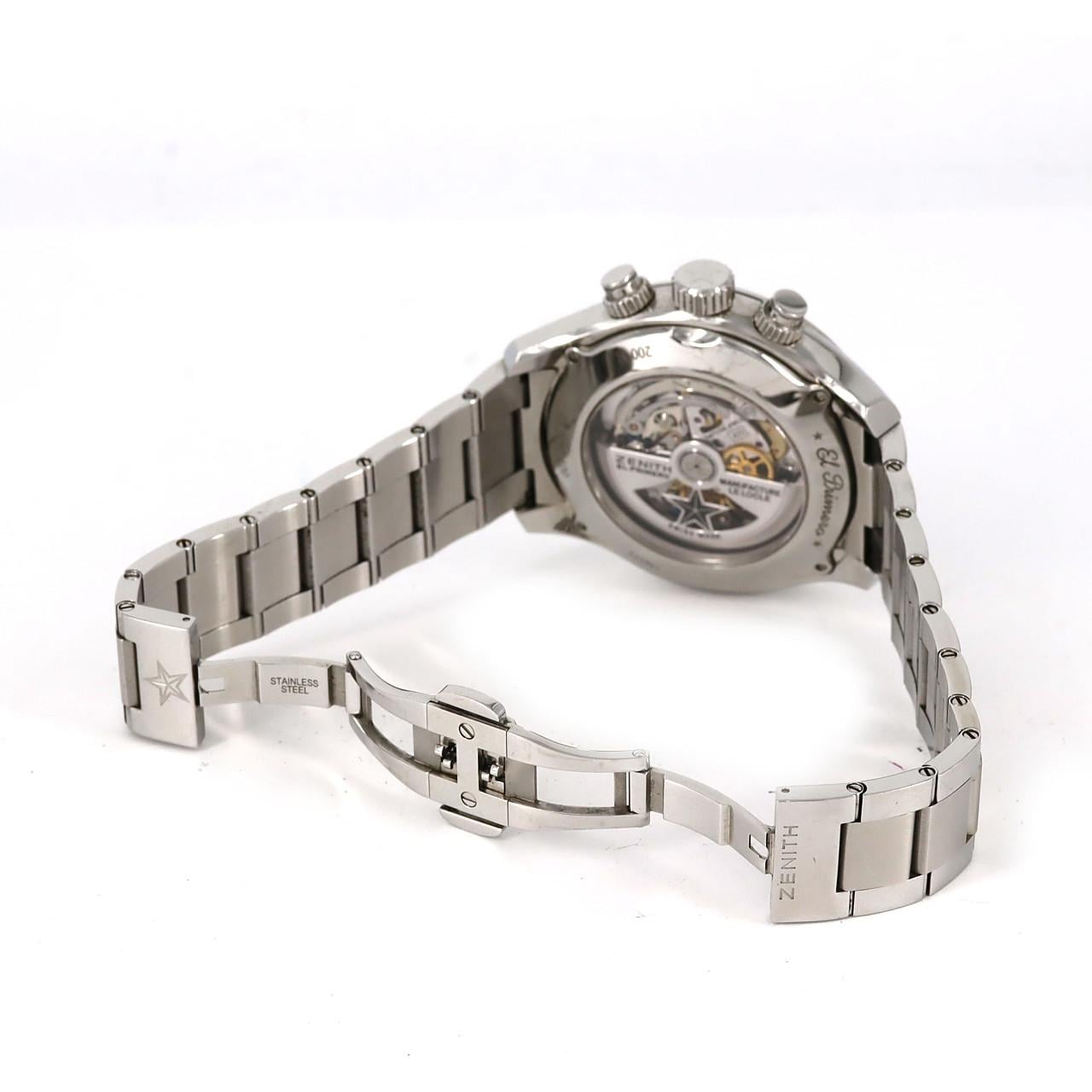【ノーメンテナンス還元価格】ゼニス エルプリメロスポーツクロノ 03.2280.400/91M2280 SS 自動巻