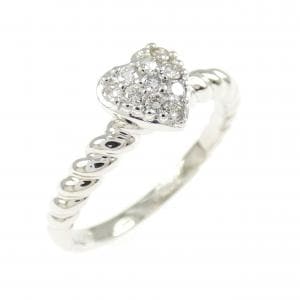 PT900 ハート ダイヤモンド リング 0.16CT