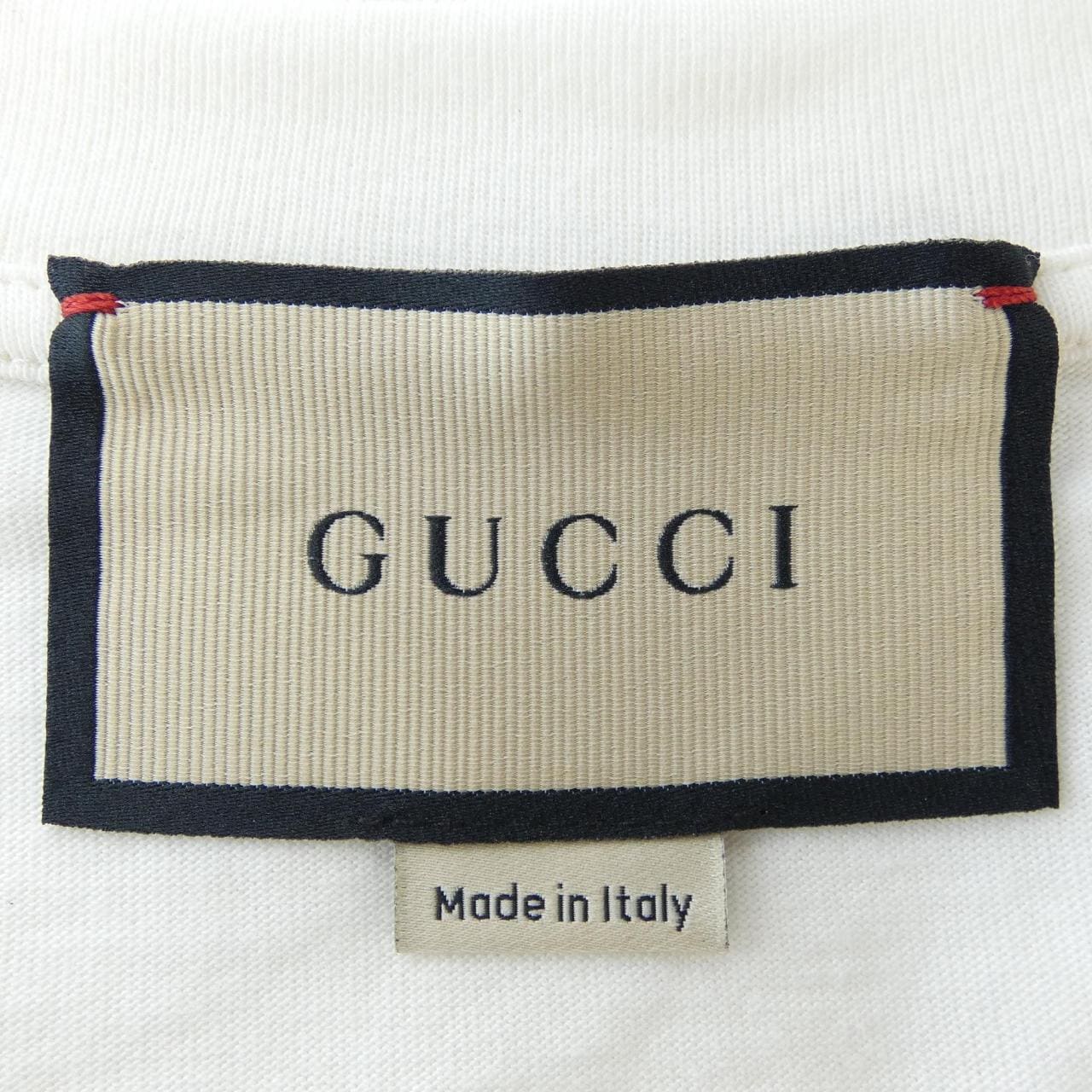 グッチ GUCCI コットンジャージー'GUCCI FIRENZE 1921'Tシャツ 616036 XJD7T Tシャツ