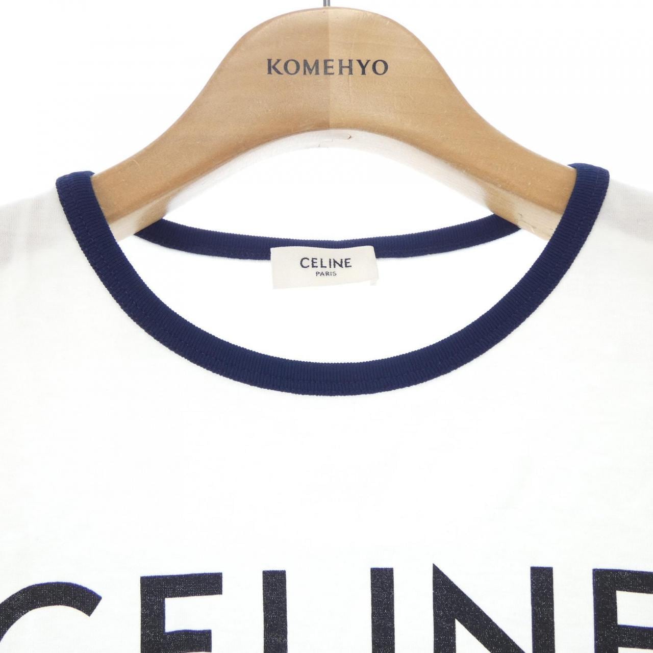 セリーヌ CELINE CELINE PARIS Tシャツ　トリオンフ TRIOMPHE 2X872671Q Tシャツ