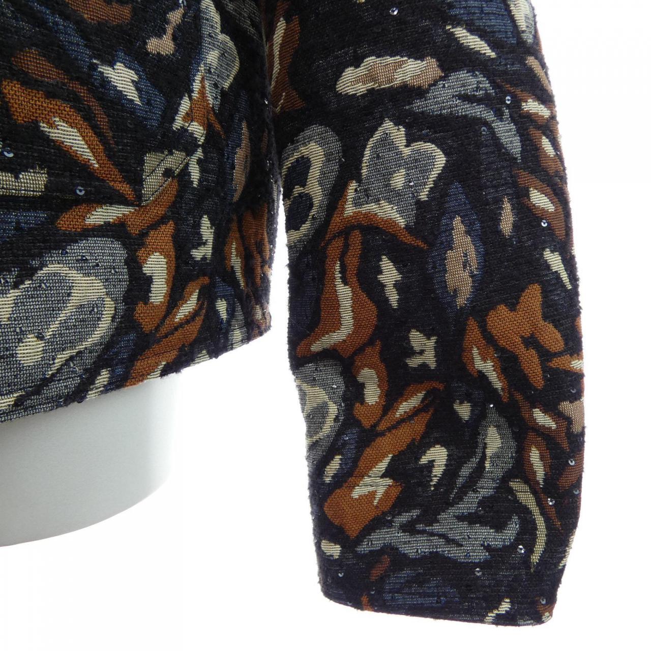 ルイヴィトン LOUIS VUITTON スパンコールエンベリッシュドワークウェアブルゾン HTB81WXOJ ジャケット