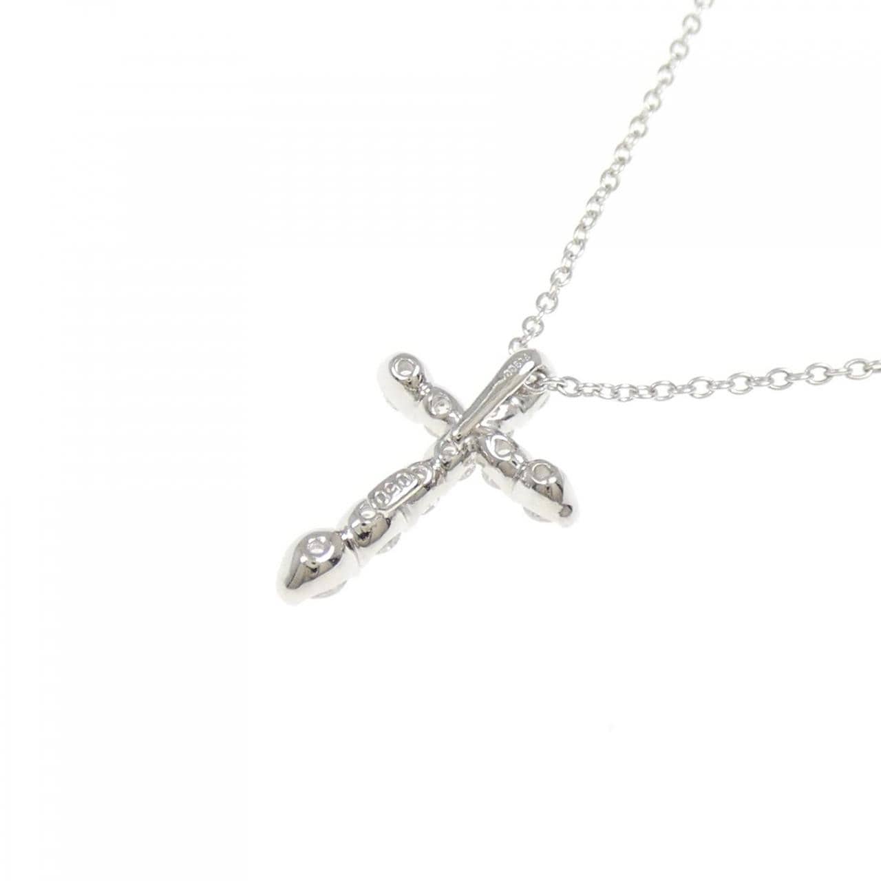 PT Cross Diamond Necklace 0.50CT