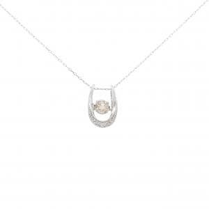 PT900/PT850 ダイヤモンド ネックレス 0.30CT