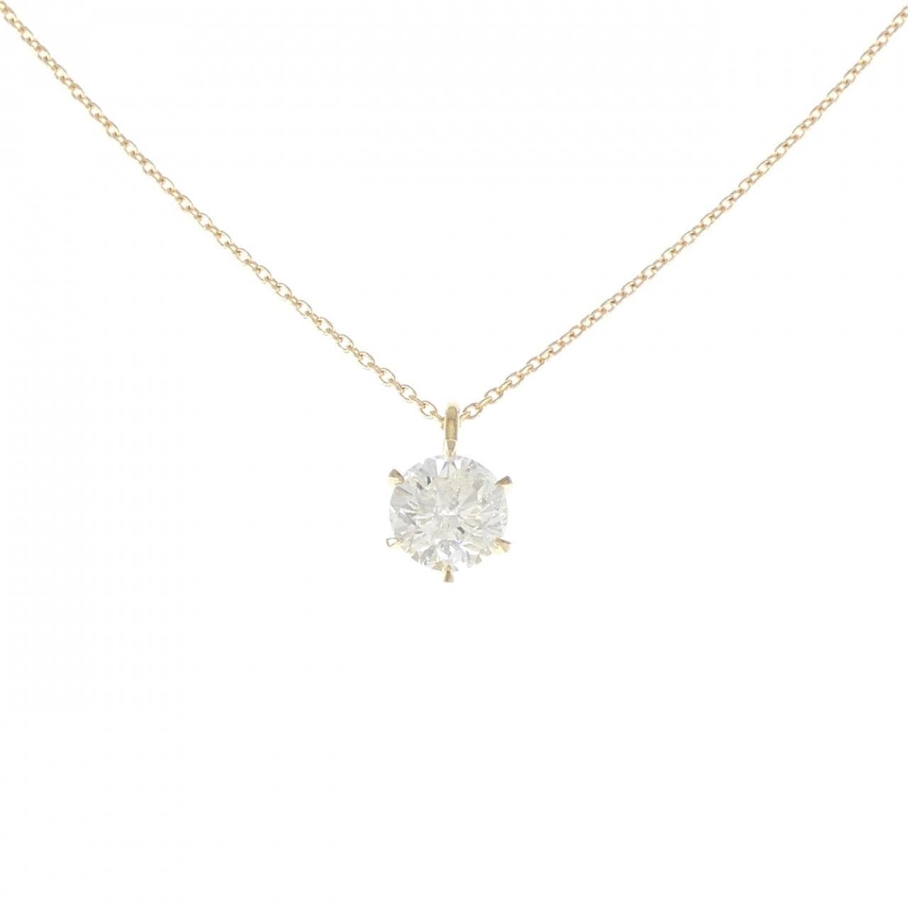 [Remake] K18YG Diamond Necklace 2.031CT J I1 Good