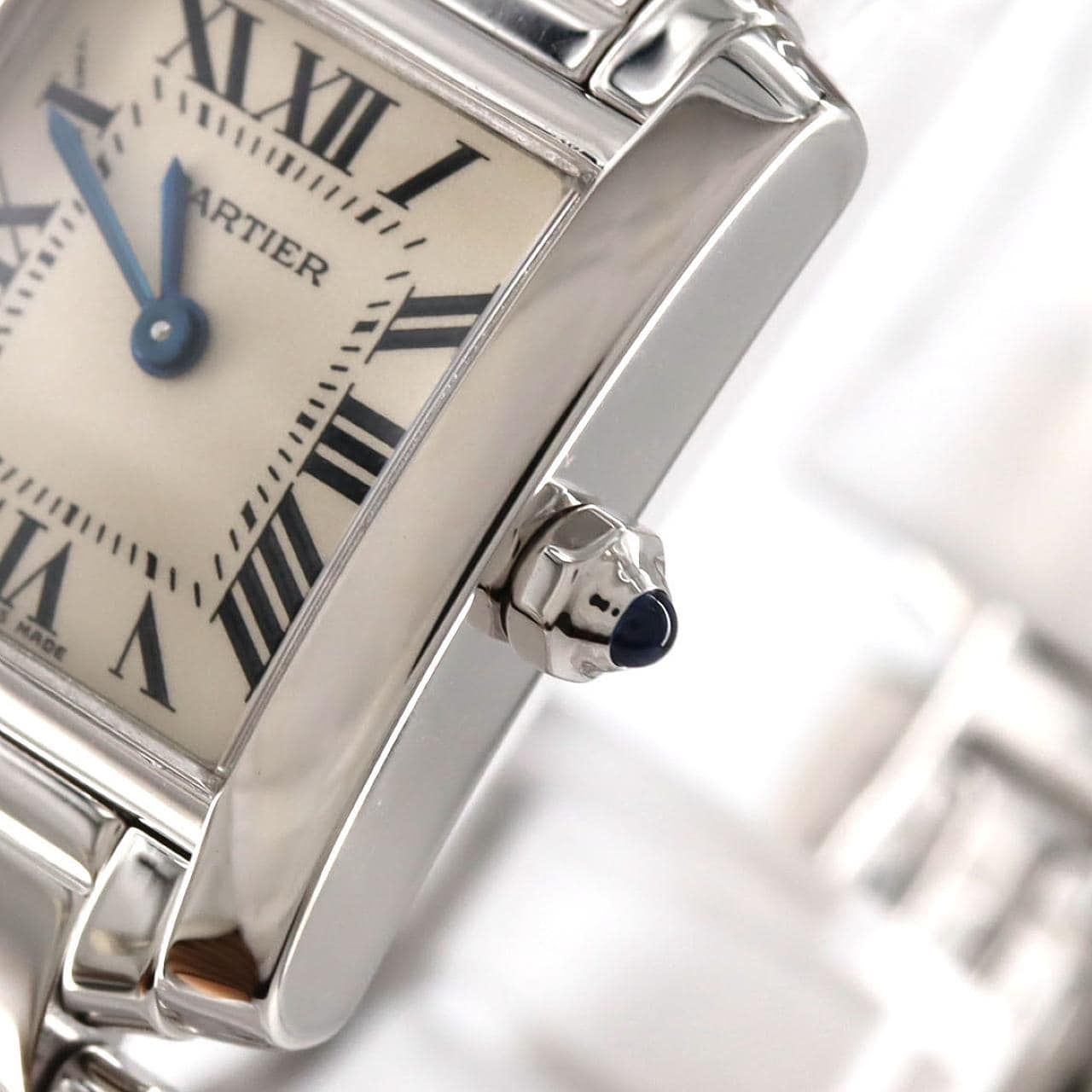 カルティエ タンクフランセーズSM WG W50012S3 WG クォーツ