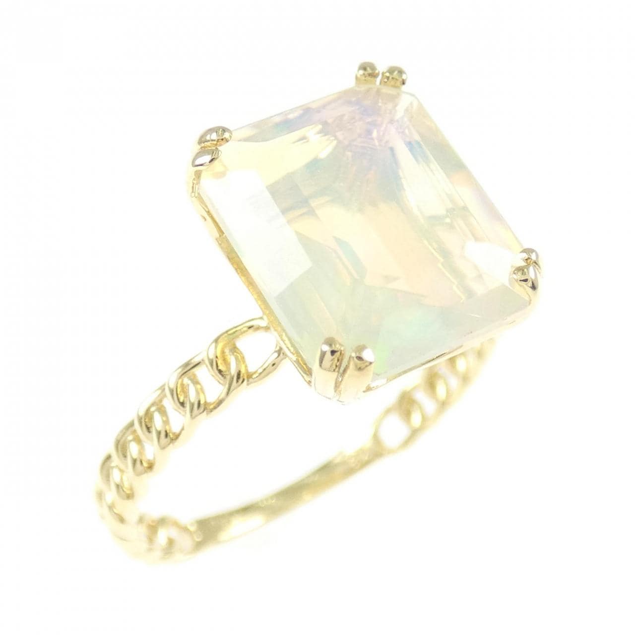 K18YG オパール リング 1.50CT