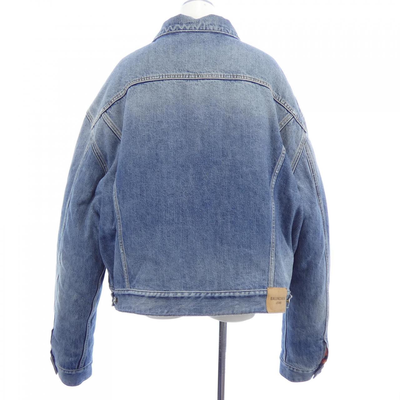 バレンシアガ BALENCIAGA 657603 TJW73 UNISEX デニムジャケット