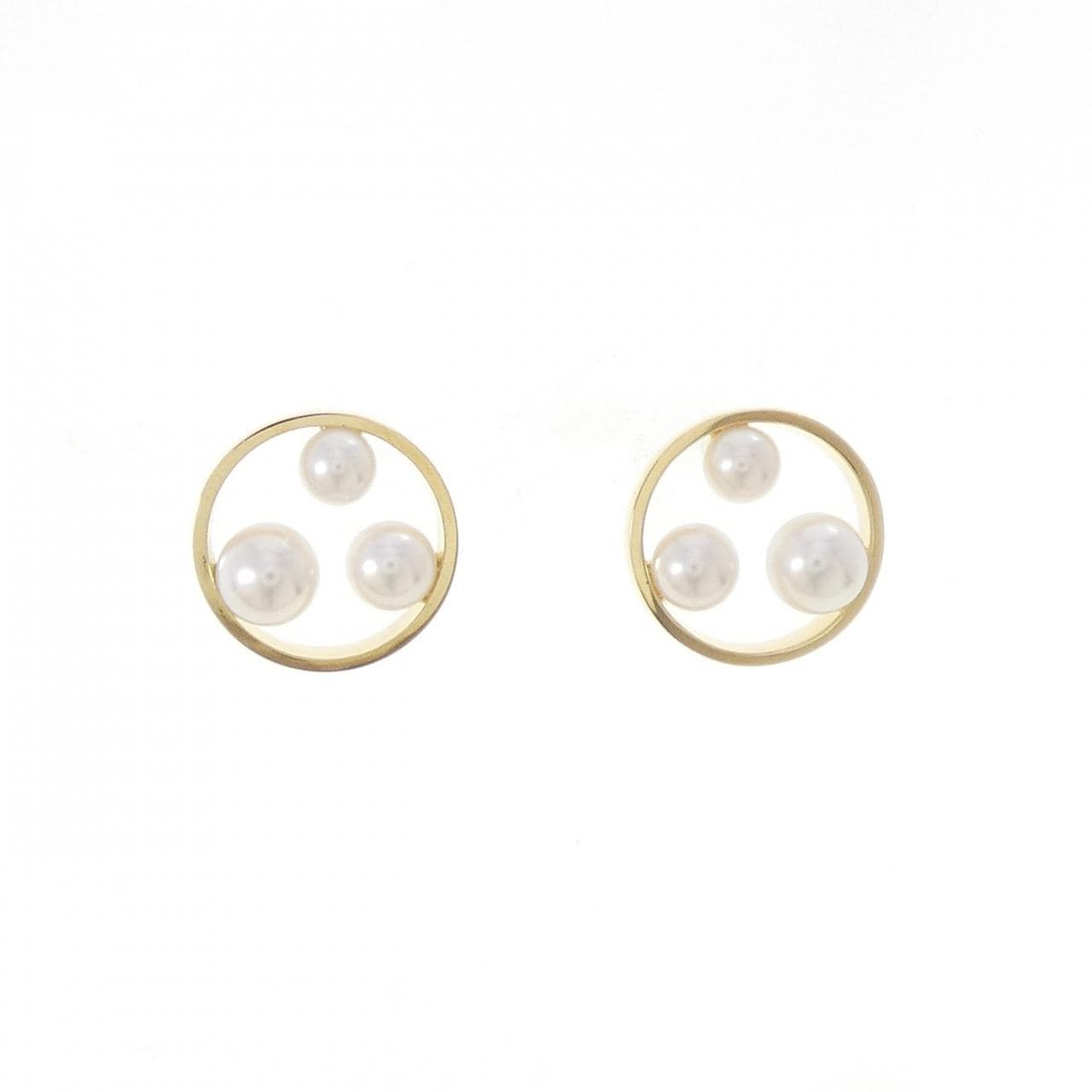 ミキモト アコヤパール ピアス
