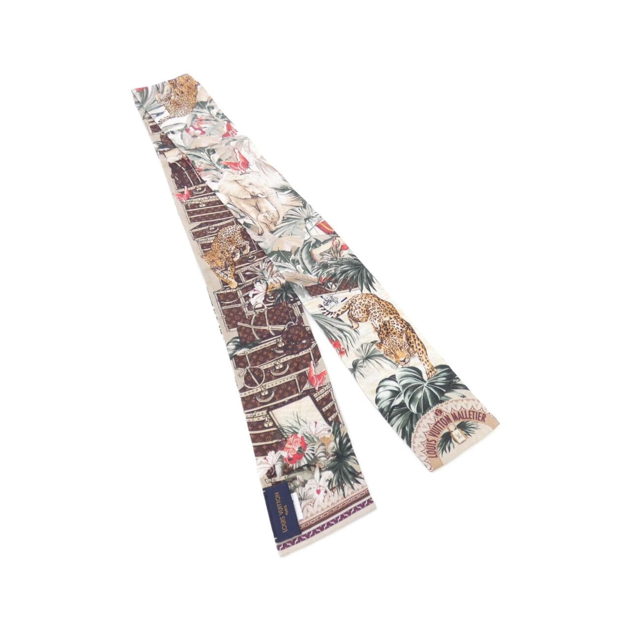 LOUIS VUITTON Bandeau Voyage Extraordinaire M73855 Scarf