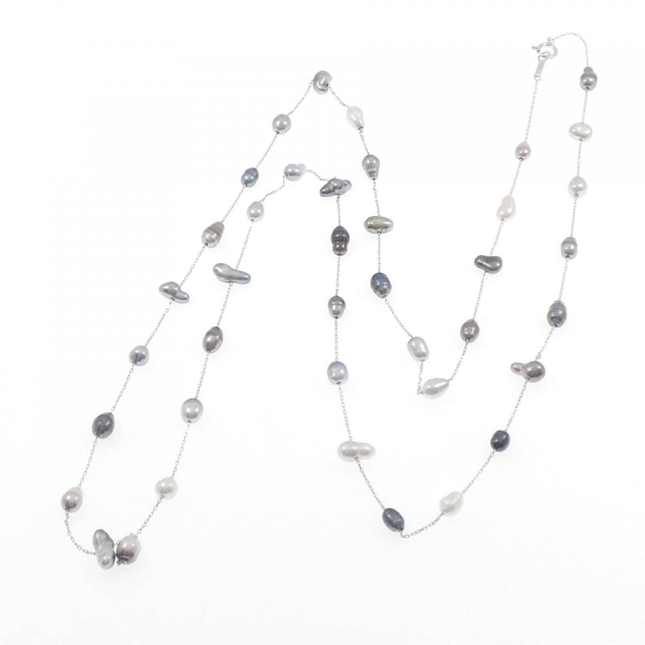 K14WG freshwater pearl necklace