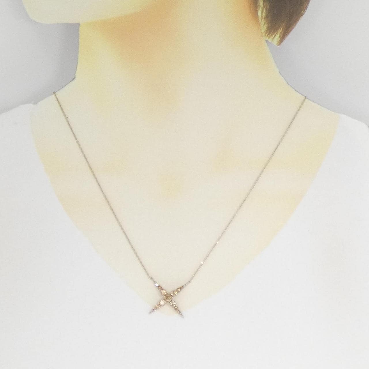 カシケイ ネイキッド ネックレス 1.00CT