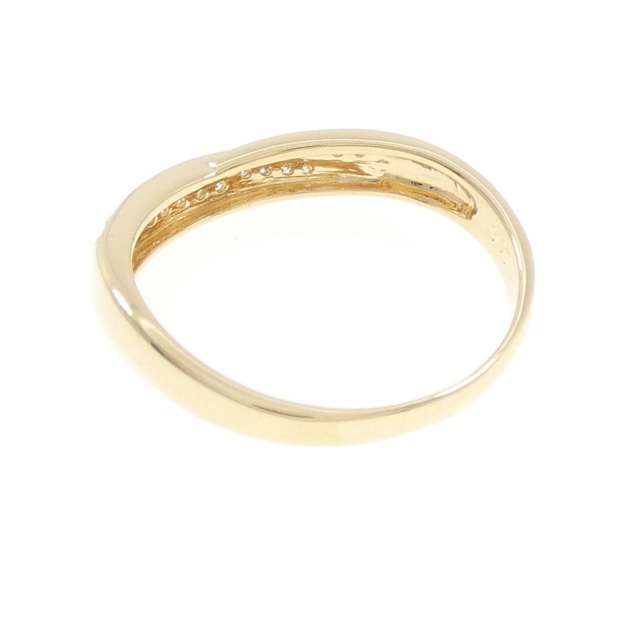 K18YG ダイヤモンド リング 0.17CT
