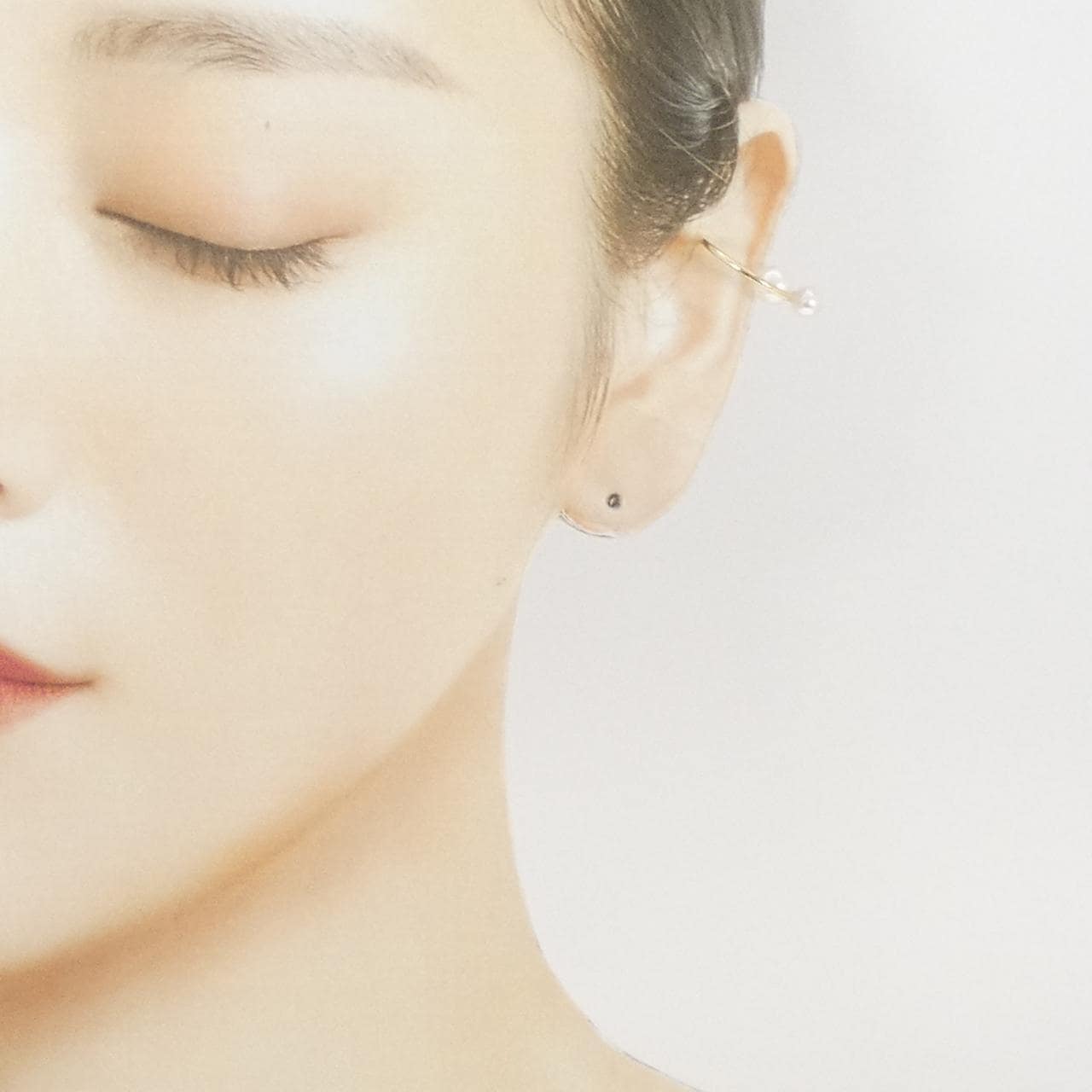 スタージュエリー アコヤパール イヤーカフ 片耳