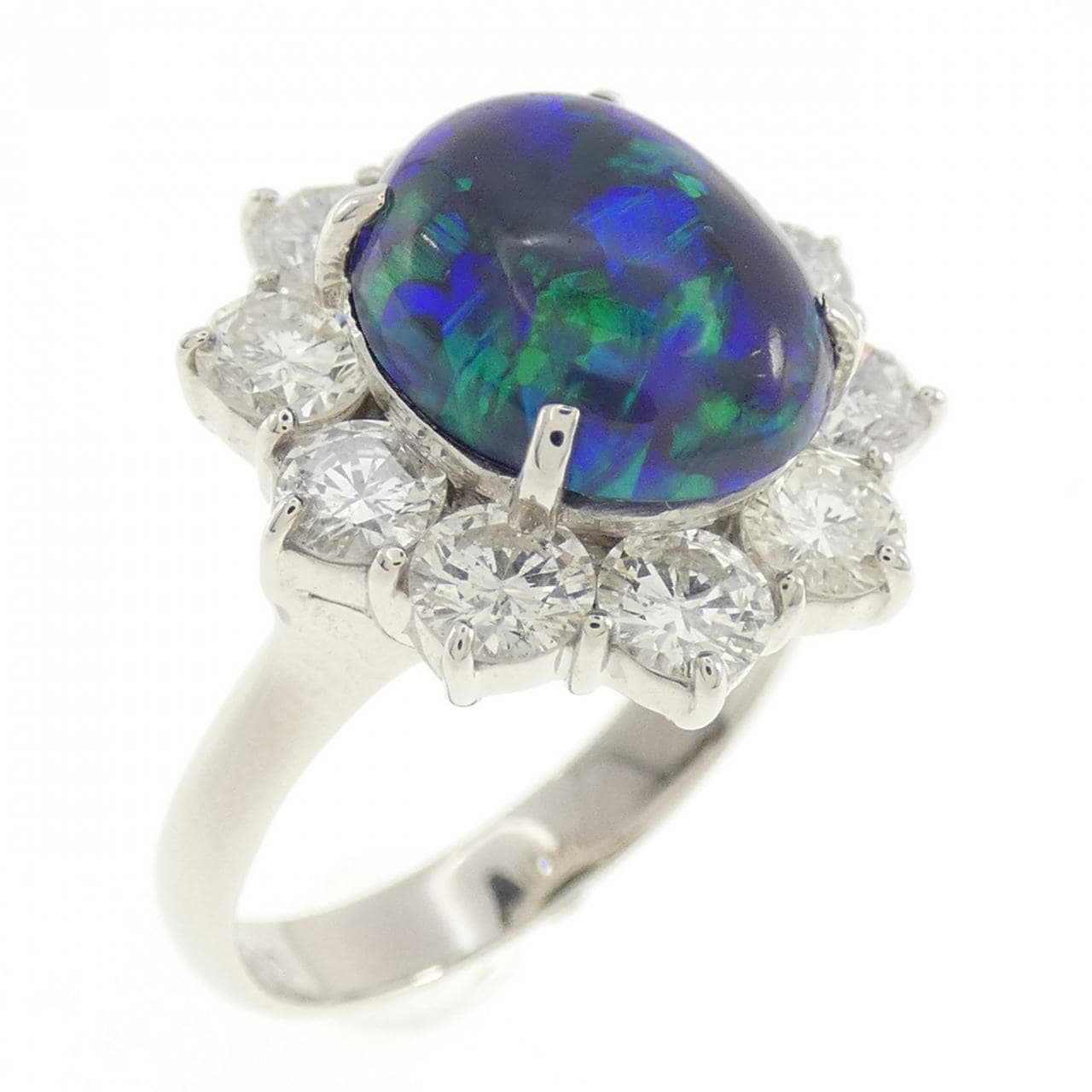 PT900 ブラックオパール リング 2.29CT