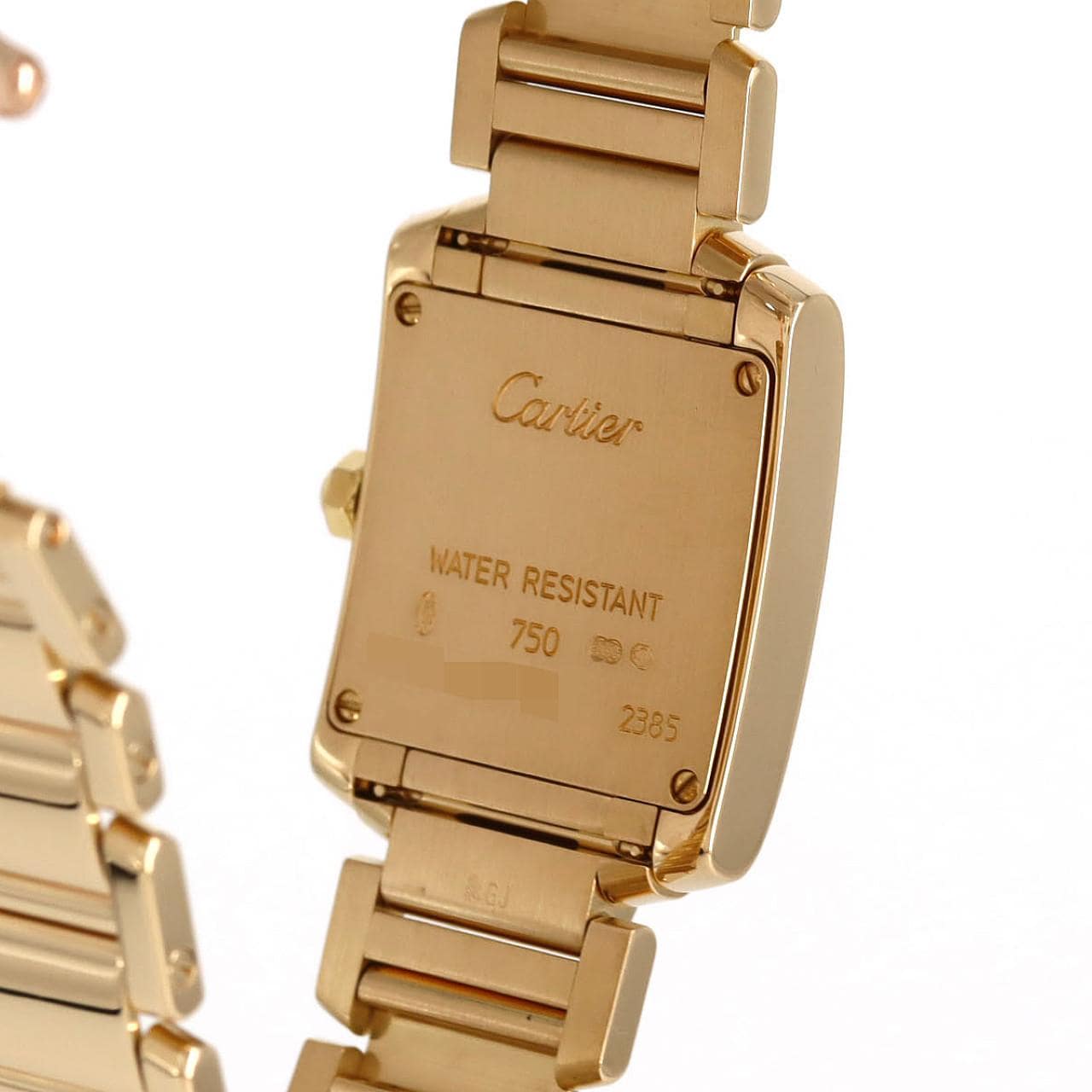 カルティエ タンクフランセーズSM YG/D WE1001R8 YG クォーツ