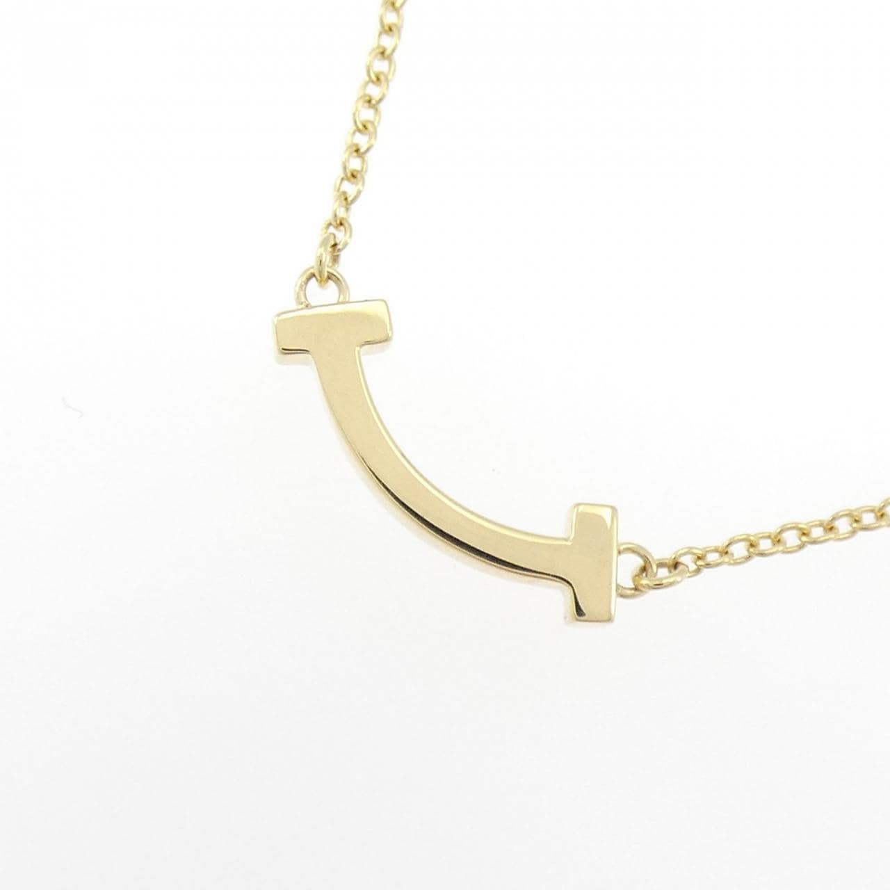 ティファニー Tスマイル ミニ ネックレス