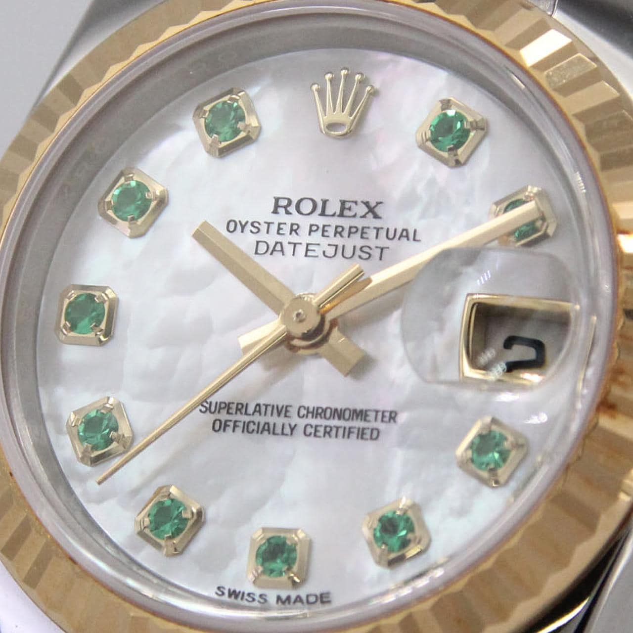 ロレックス デイトジャスト 179173NGE SSxYG 自動巻 ランダム番