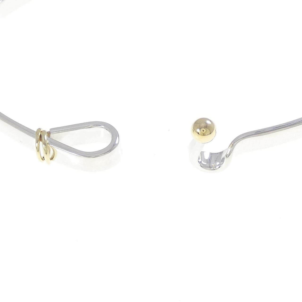 【ヴィンテージ】ティファニー フック&アイ バングル