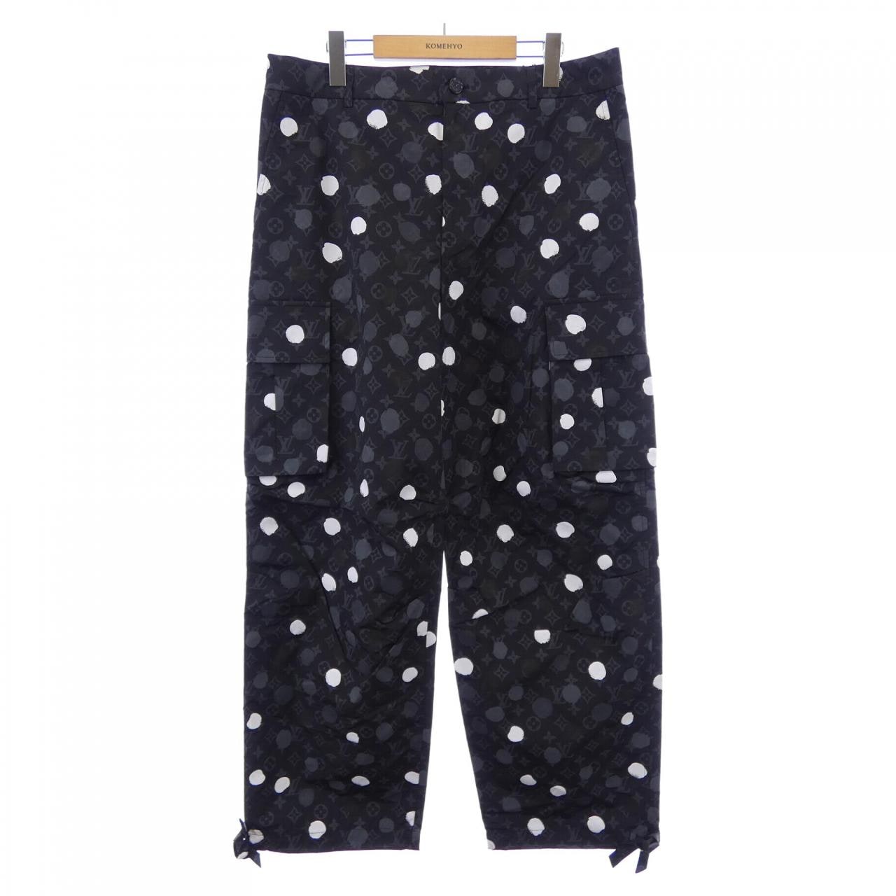 ルイヴィトン LOUIS VUITTON LV×YKモノグラムペインティッドドットカーゴ HOP30WV21 草間彌生 パンツ