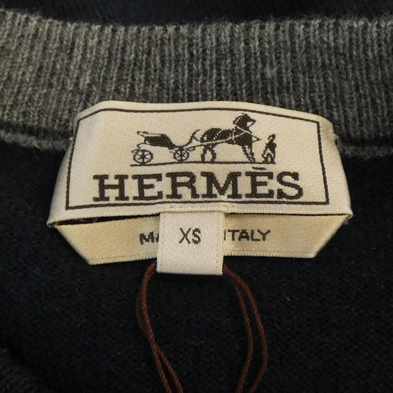 エルメス HERMES メリメドールブロデ 557050HA ニット