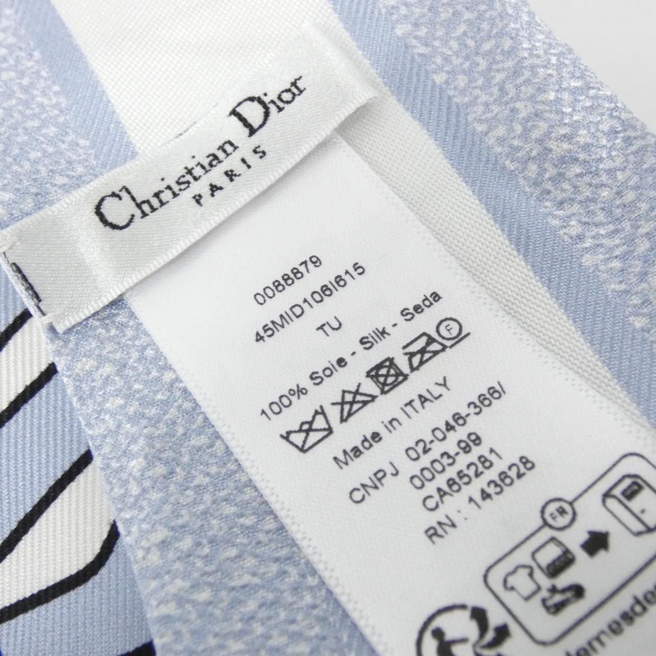 クリスチャンディオール 45MID106I607 スカーフ