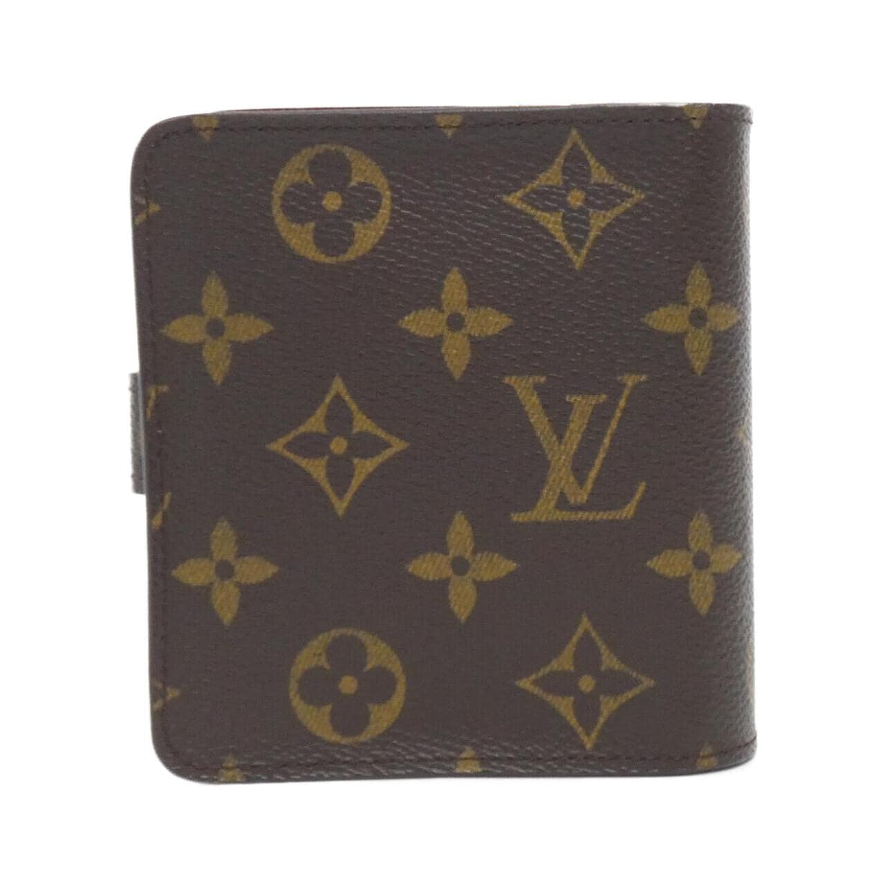 LOUIS VUITTON Monogram Compact Zip M61667 Wallet