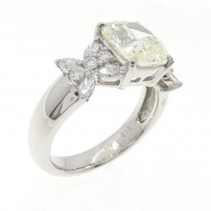 PT900 ダイヤモンド リング 2.020CT LY SI1 ファンシーカット
