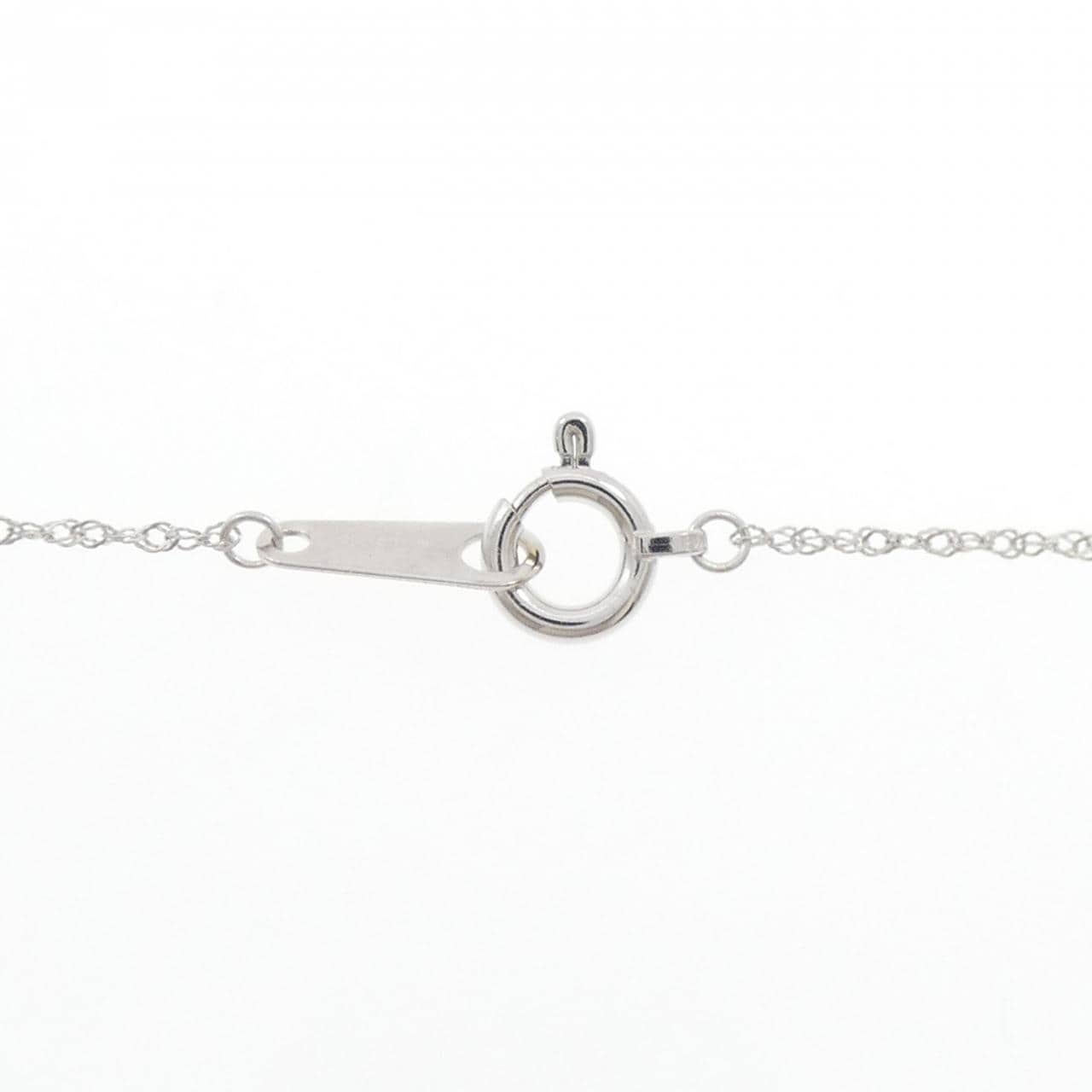 K18WG ルビー ネックレス 0.26CT