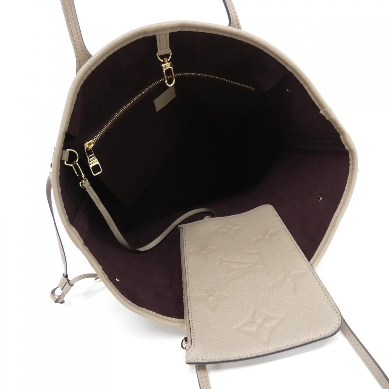 ルイヴィトン モノグラム アンプラント ネヴァーフル MM M45686 バッグ