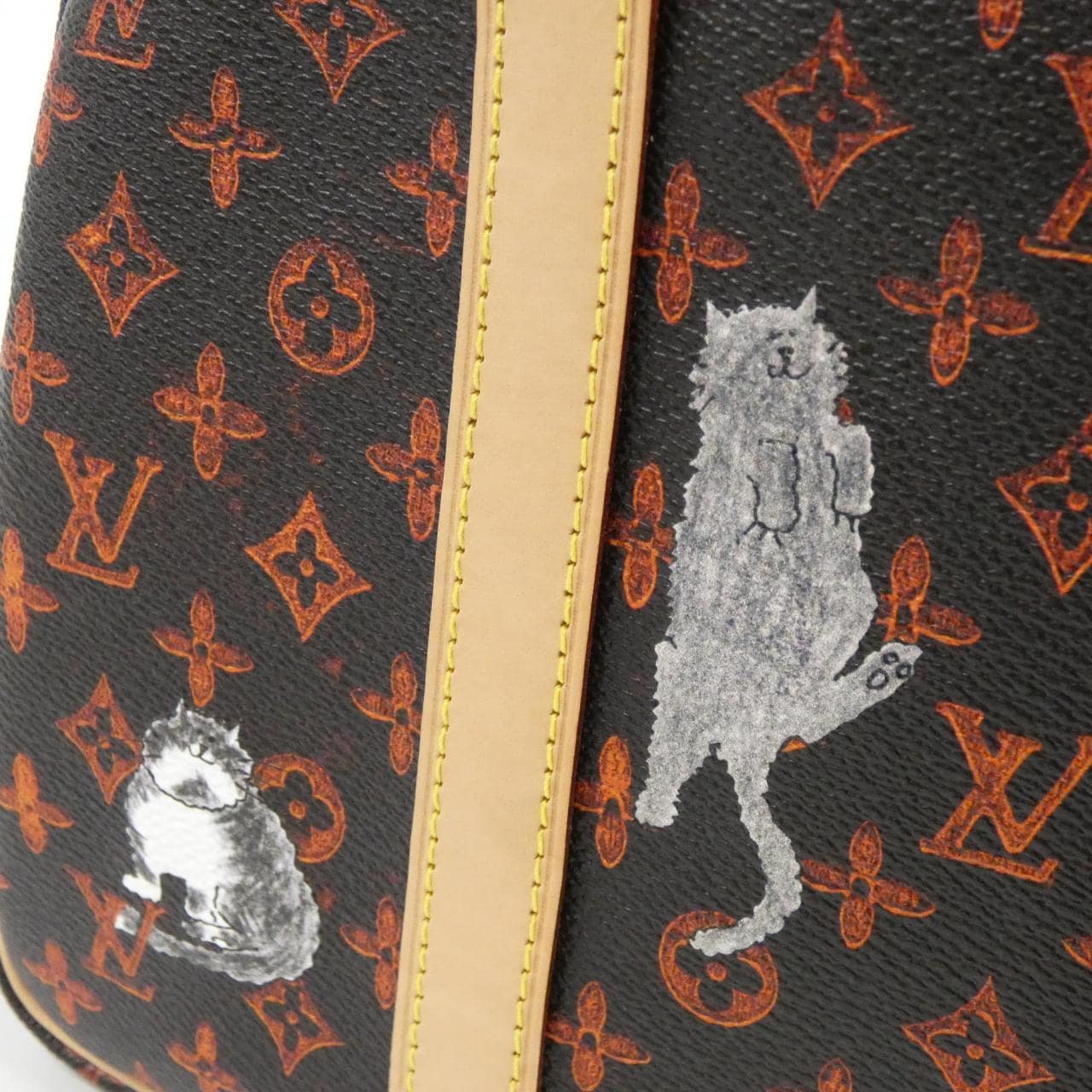 ルイヴィトン キャットグラム スピーディ バンドリエール 30cm M44401 ボストンバッグ